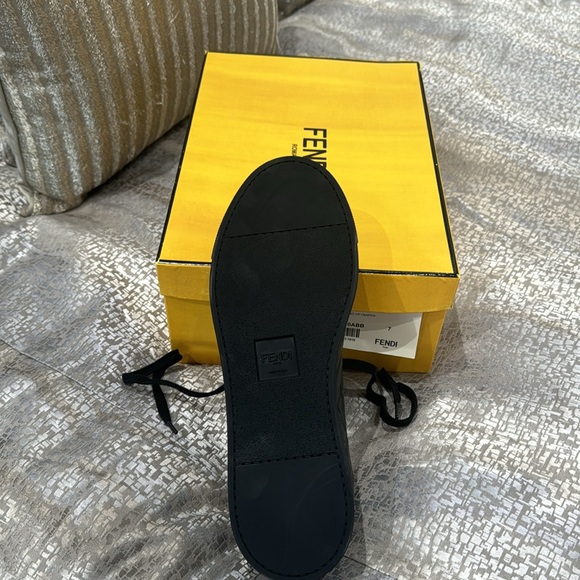 Fendi sneakers Nappa Ff MacroHF + Nappa - Picture 6 of 10